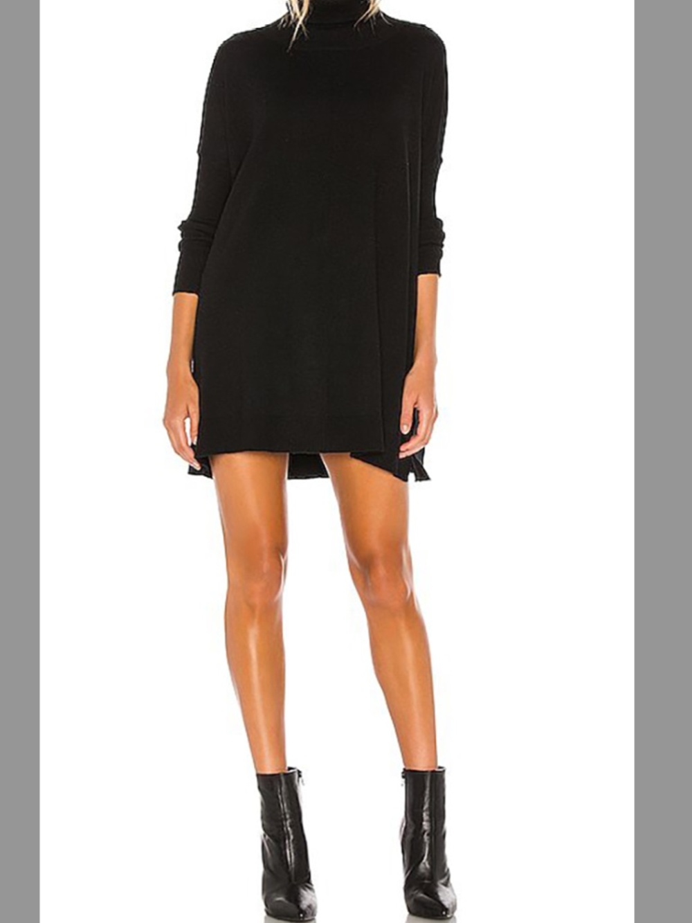 NWOT BB DAKOTA Hug Me Tight Mini Turtleneck Sweater Dress S